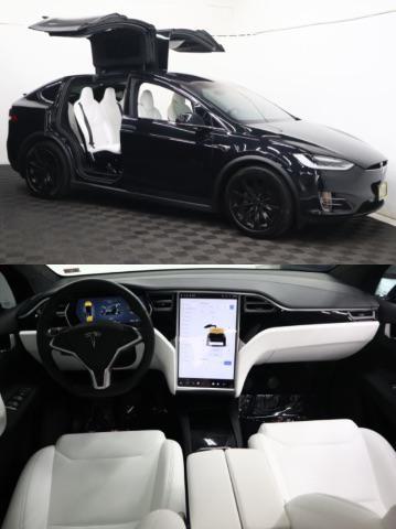 used 2017 Tesla Model X car, priced at $36,990