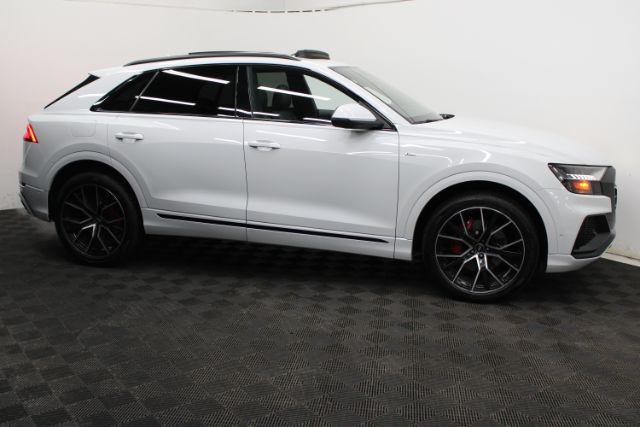 used 2021 Audi Q8 car, priced at $43,500