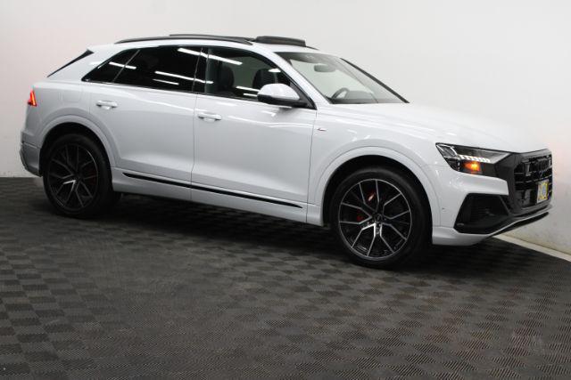 used 2021 Audi Q8 car, priced at $43,500