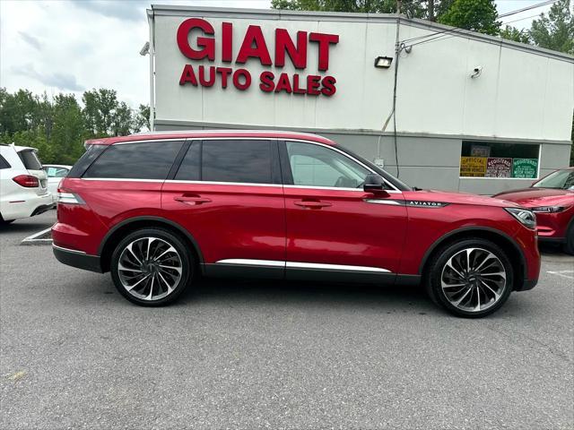 used 2021 Lincoln Aviator car, priced at $29,995
