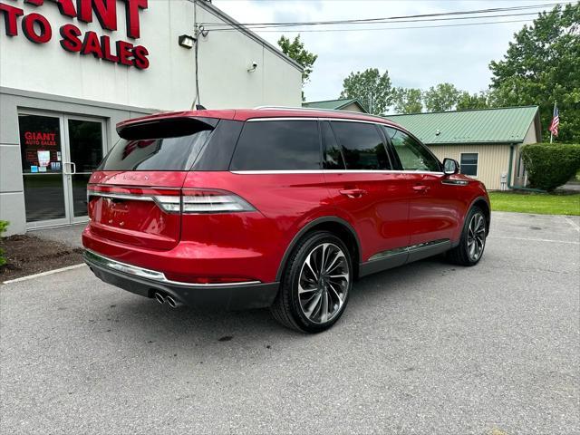 used 2021 Lincoln Aviator car, priced at $29,995