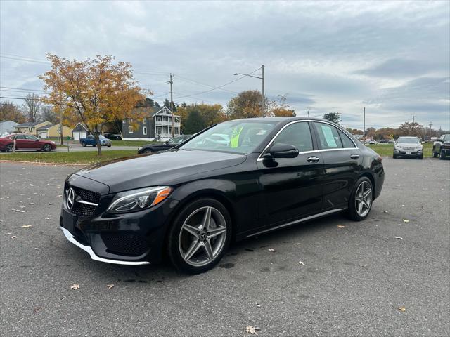 used 2018 Mercedes-Benz C-Class car, priced at $17,995