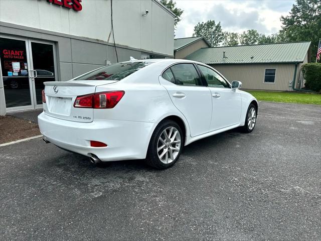 used 2012 Lexus IS 250 car, priced at $13,995