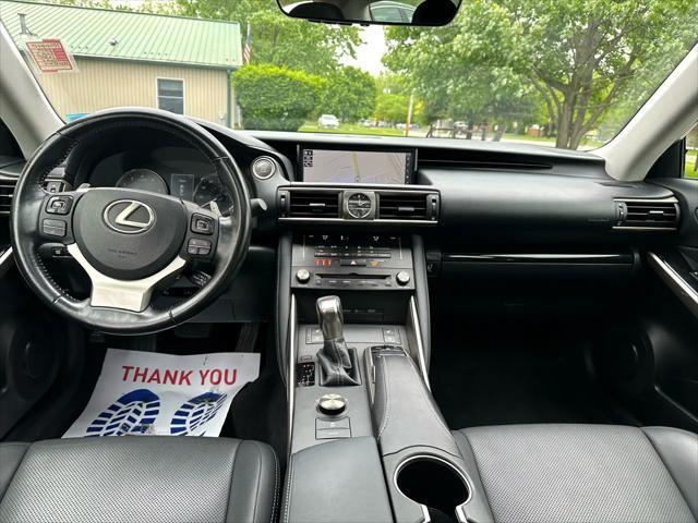 used 2017 Lexus IS 300 car, priced at $21,500