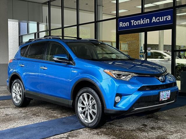 used 2017 Toyota RAV4 Hybrid car, priced at $23,495