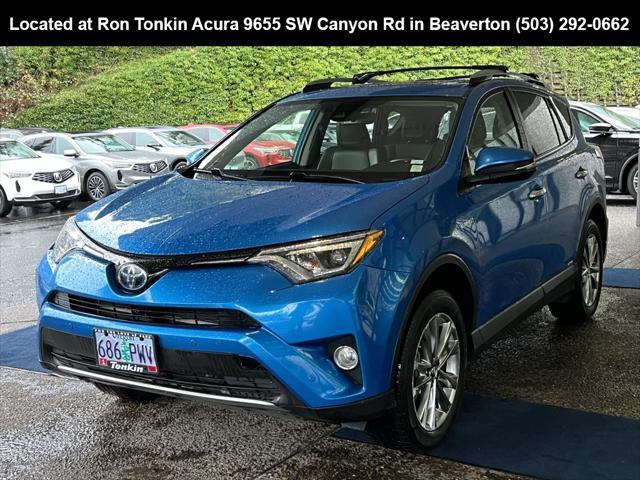 used 2017 Toyota RAV4 Hybrid car, priced at $23,495