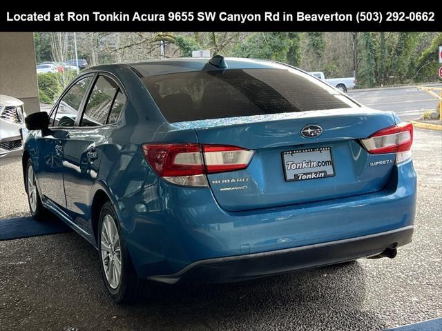 used 2018 Subaru Impreza car, priced at $16,495