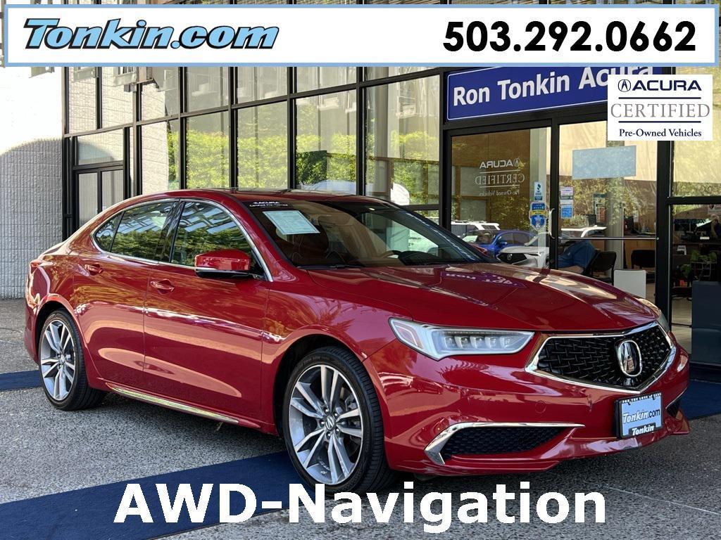 used 2019 Acura TLX car, priced at $27,495