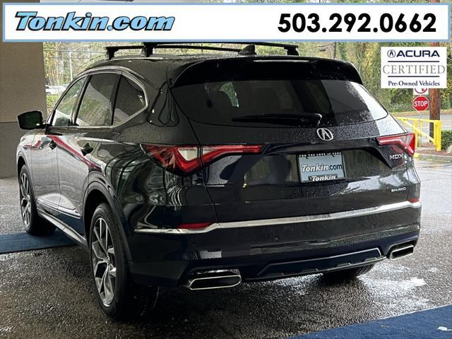 used 2024 Acura MDX car, priced at $51,995