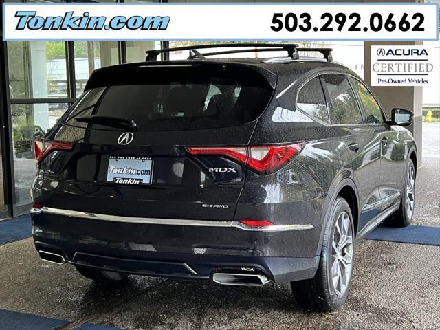 used 2024 Acura MDX car, priced at $51,995