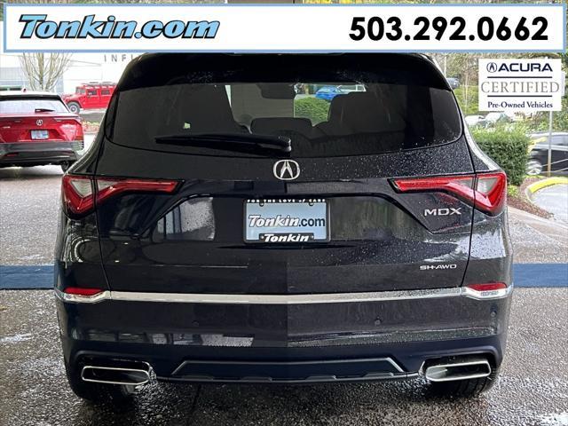 used 2024 Acura MDX car, priced at $51,995