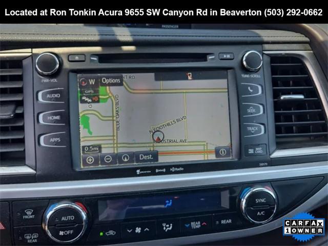 used 2017 Toyota Highlander Hybrid car, priced at $28,995