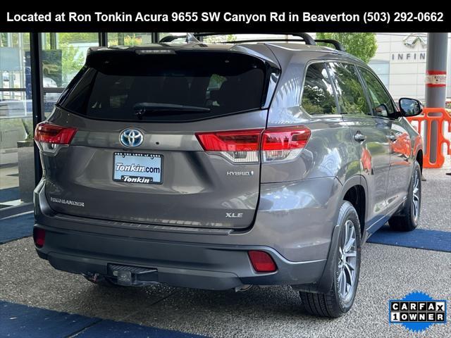 used 2017 Toyota Highlander Hybrid car, priced at $28,995