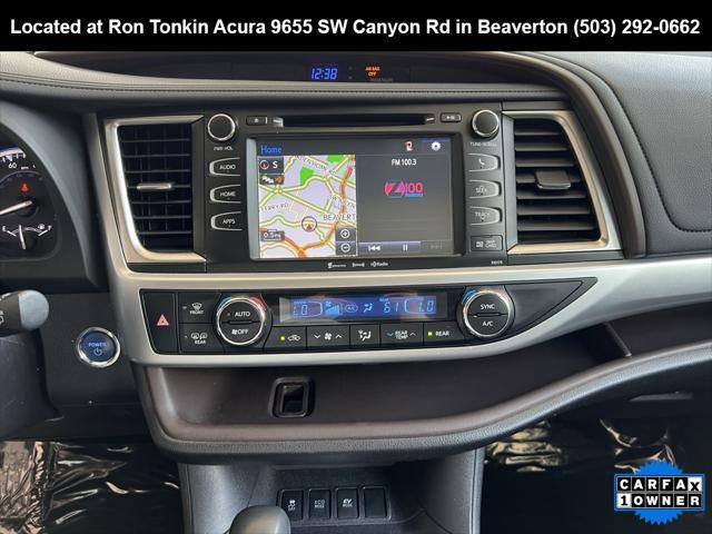 used 2017 Toyota Highlander Hybrid car, priced at $28,995