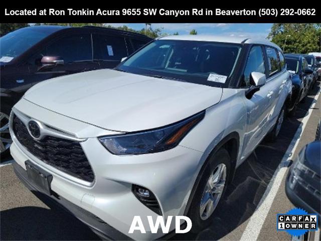 used 2023 Toyota Highlander car, priced at $34,995