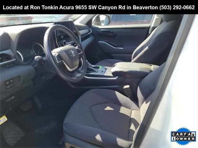 used 2023 Toyota Highlander car, priced at $34,995