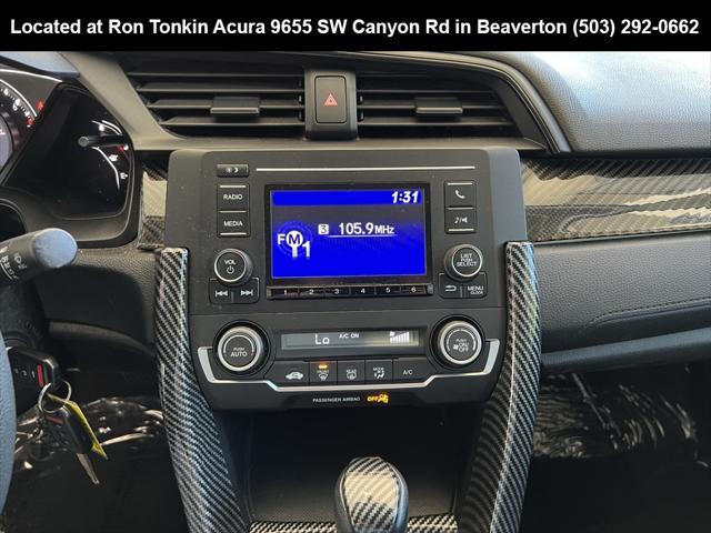 used 2018 Honda Civic car, priced at $17,995