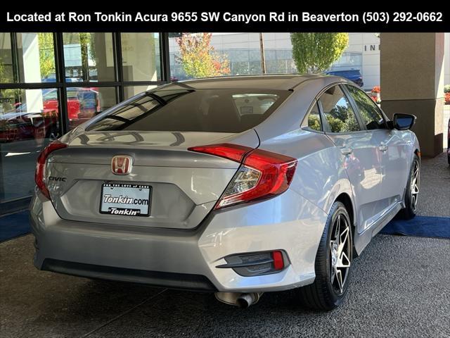 used 2018 Honda Civic car, priced at $17,995