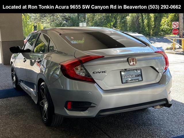 used 2018 Honda Civic car, priced at $17,995