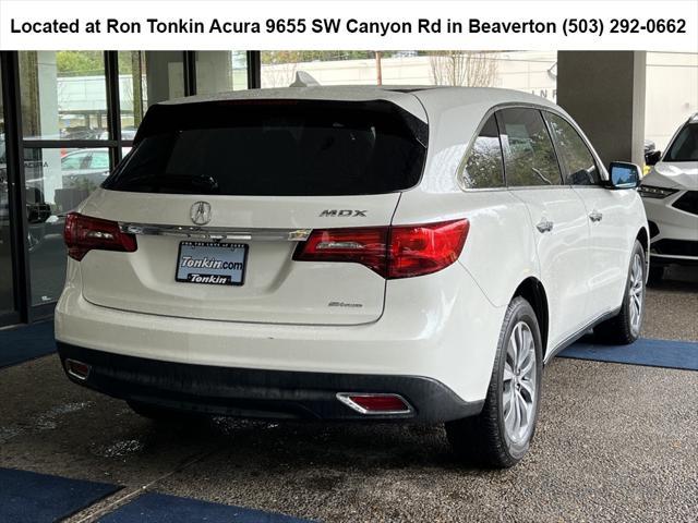 used 2016 Acura MDX car, priced at $21,995