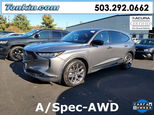 used 2024 Acura MDX car, priced at $52,995