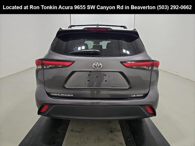 used 2021 Toyota Highlander car, priced at $33,995