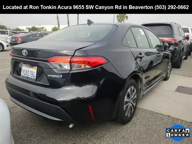 used 2022 Toyota Corolla Hybrid car, priced at $20,995