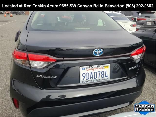 used 2022 Toyota Corolla Hybrid car, priced at $20,995