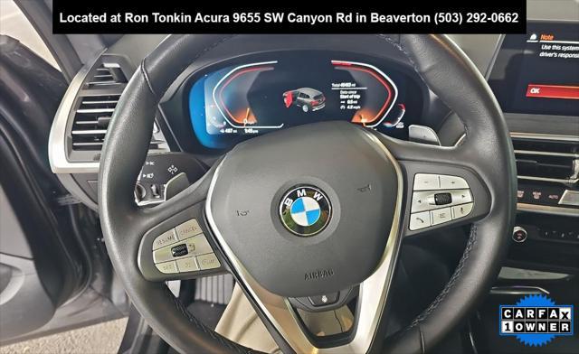 used 2024 BMW X3 car, priced at $33,995