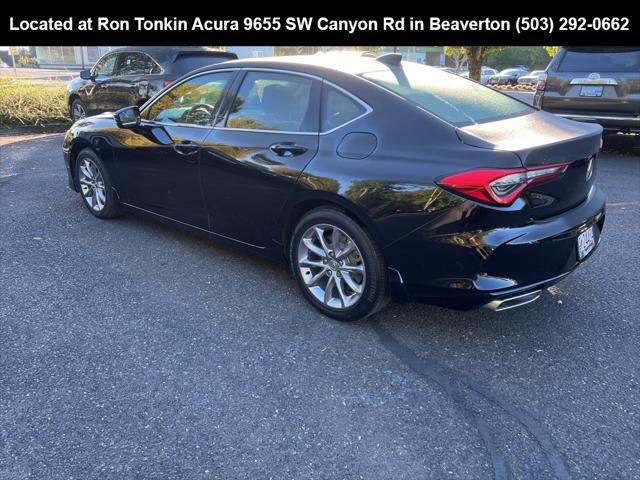 used 2021 Acura TLX car, priced at $23,995