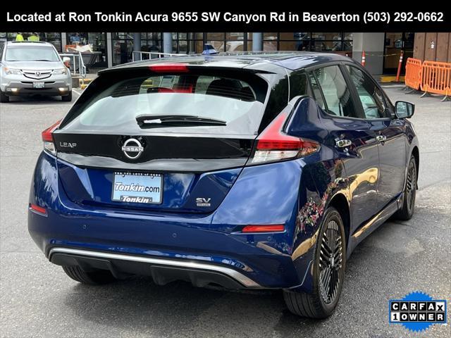 used 2023 Nissan Leaf car, priced at $20,995