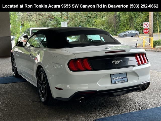 used 2019 Ford Mustang car, priced at $18,995