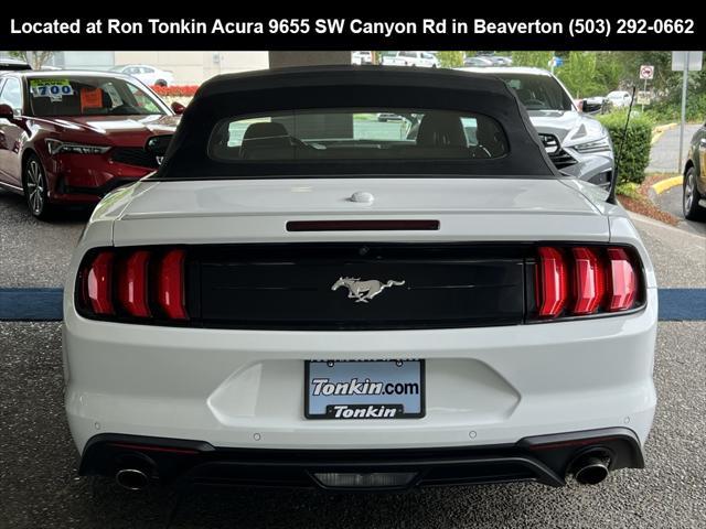 used 2019 Ford Mustang car, priced at $18,995