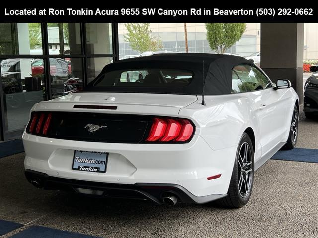 used 2019 Ford Mustang car, priced at $18,995