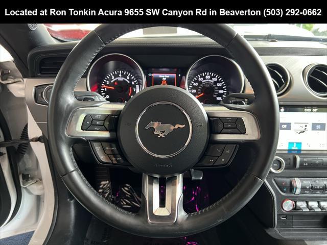 used 2019 Ford Mustang car, priced at $18,995