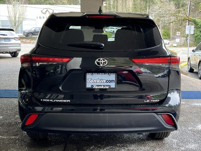 used 2023 Toyota Highlander car, priced at $32,995