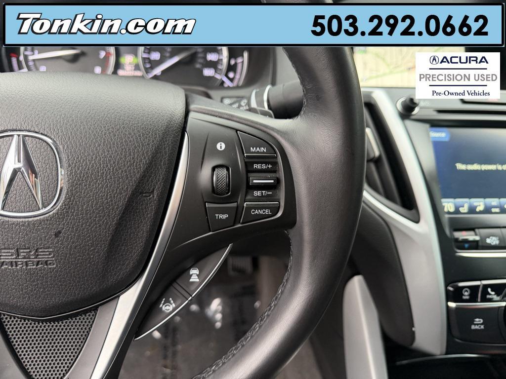 used 2019 Acura TLX car, priced at $21,995