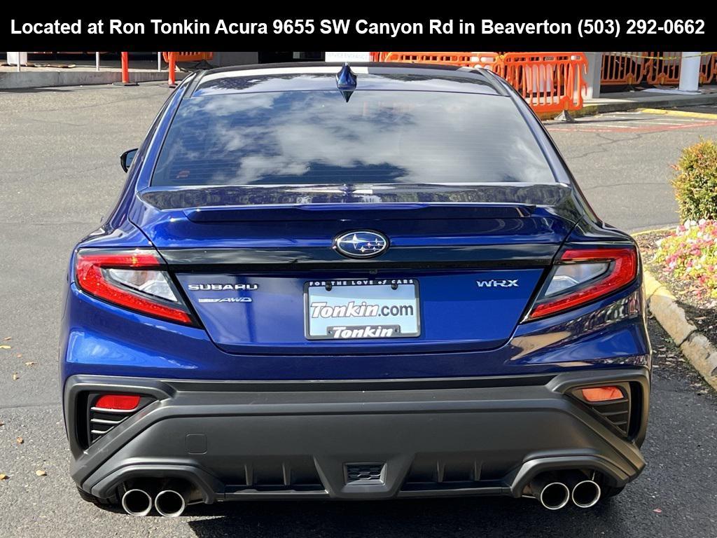 used 2024 Subaru WRX car, priced at $32,995
