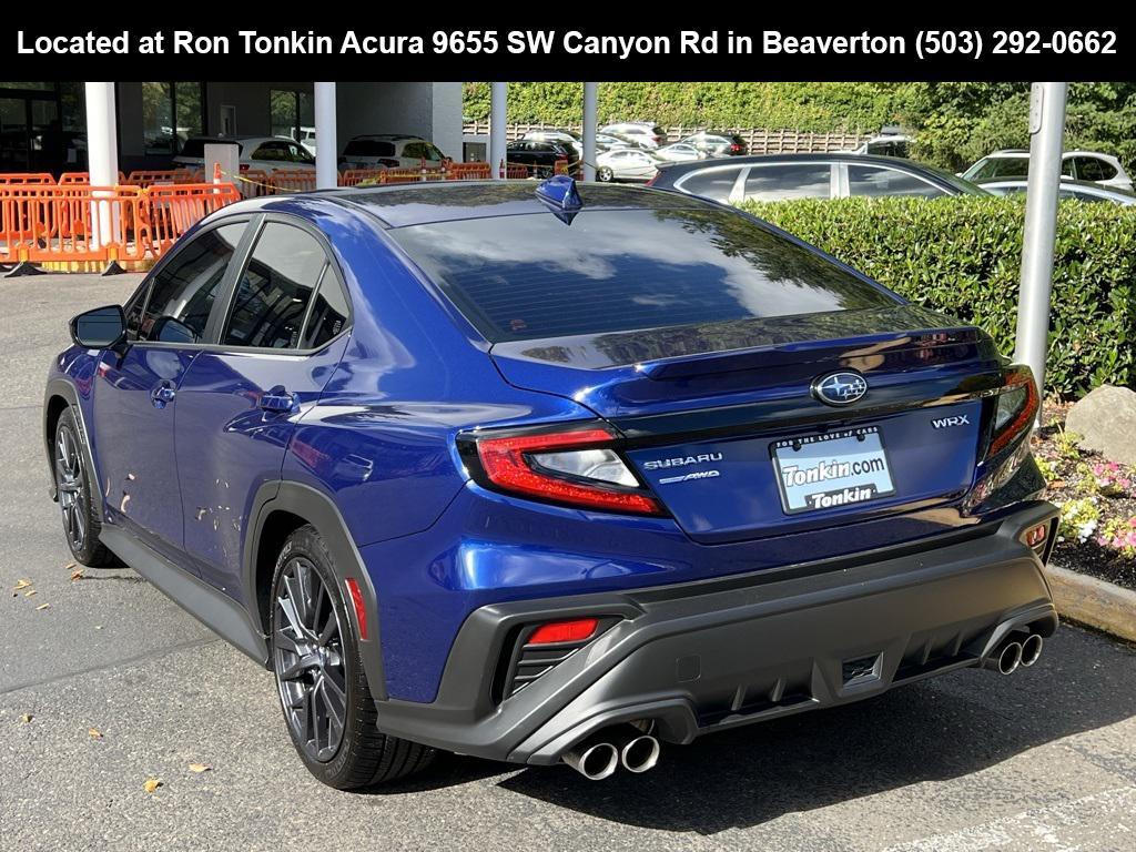 used 2024 Subaru WRX car, priced at $32,995