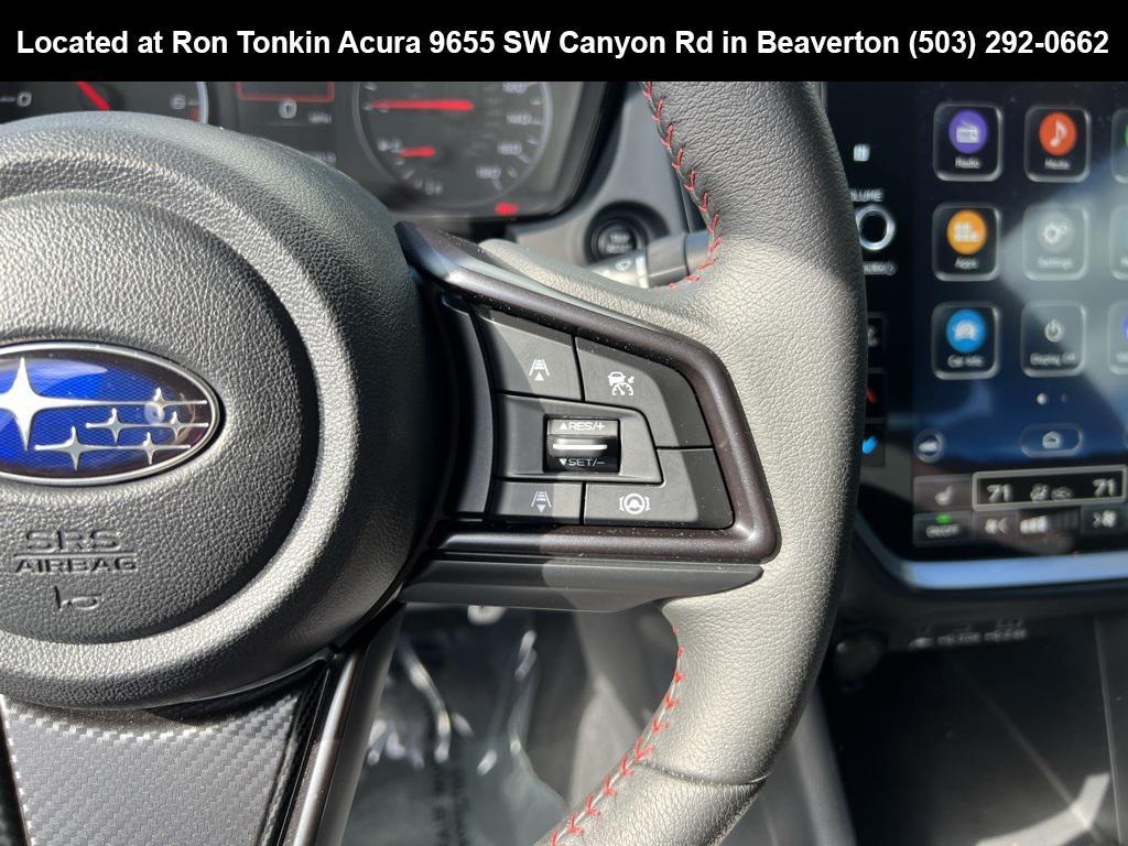 used 2024 Subaru WRX car, priced at $32,995