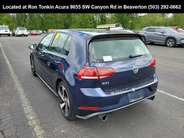 used 2018 Volkswagen Golf GTI car, priced at $24,995
