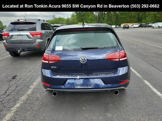 used 2018 Volkswagen Golf GTI car, priced at $24,995