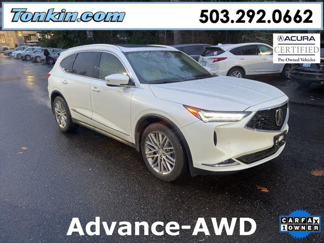 used 2022 Acura MDX car, priced at $47,995