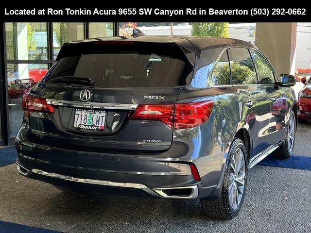 used 2019 Acura MDX car, priced at $27,995