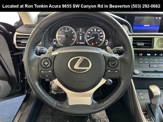 used 2016 Lexus IS 300 car, priced at $27,995
