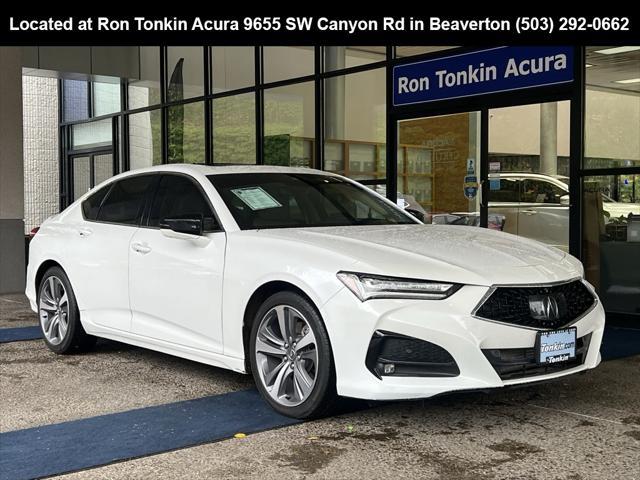 used 2021 Acura TLX car, priced at $29,495