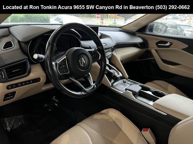 used 2021 Acura TLX car, priced at $28,495