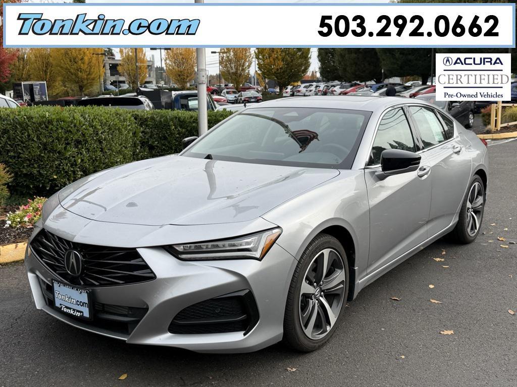 used 2025 Acura TLX car, priced at $38,995