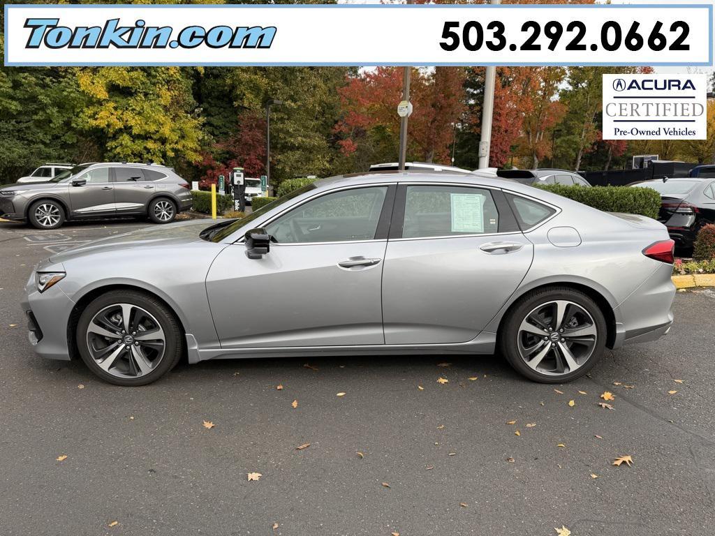 used 2025 Acura TLX car, priced at $38,995
