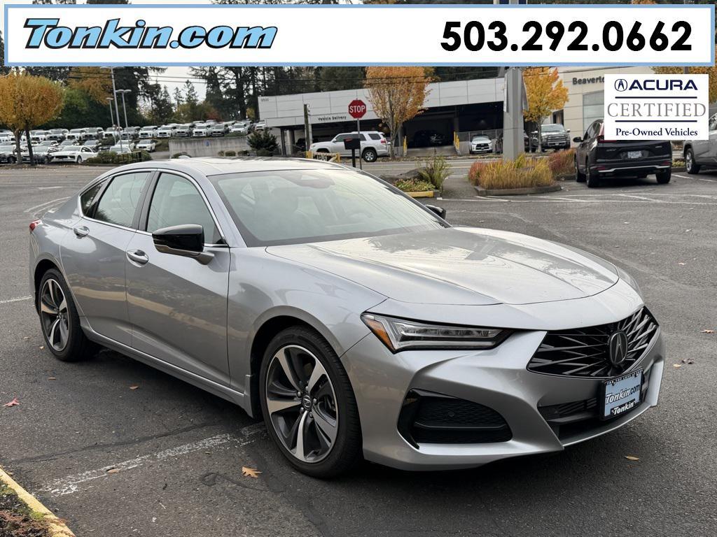 used 2025 Acura TLX car, priced at $38,995